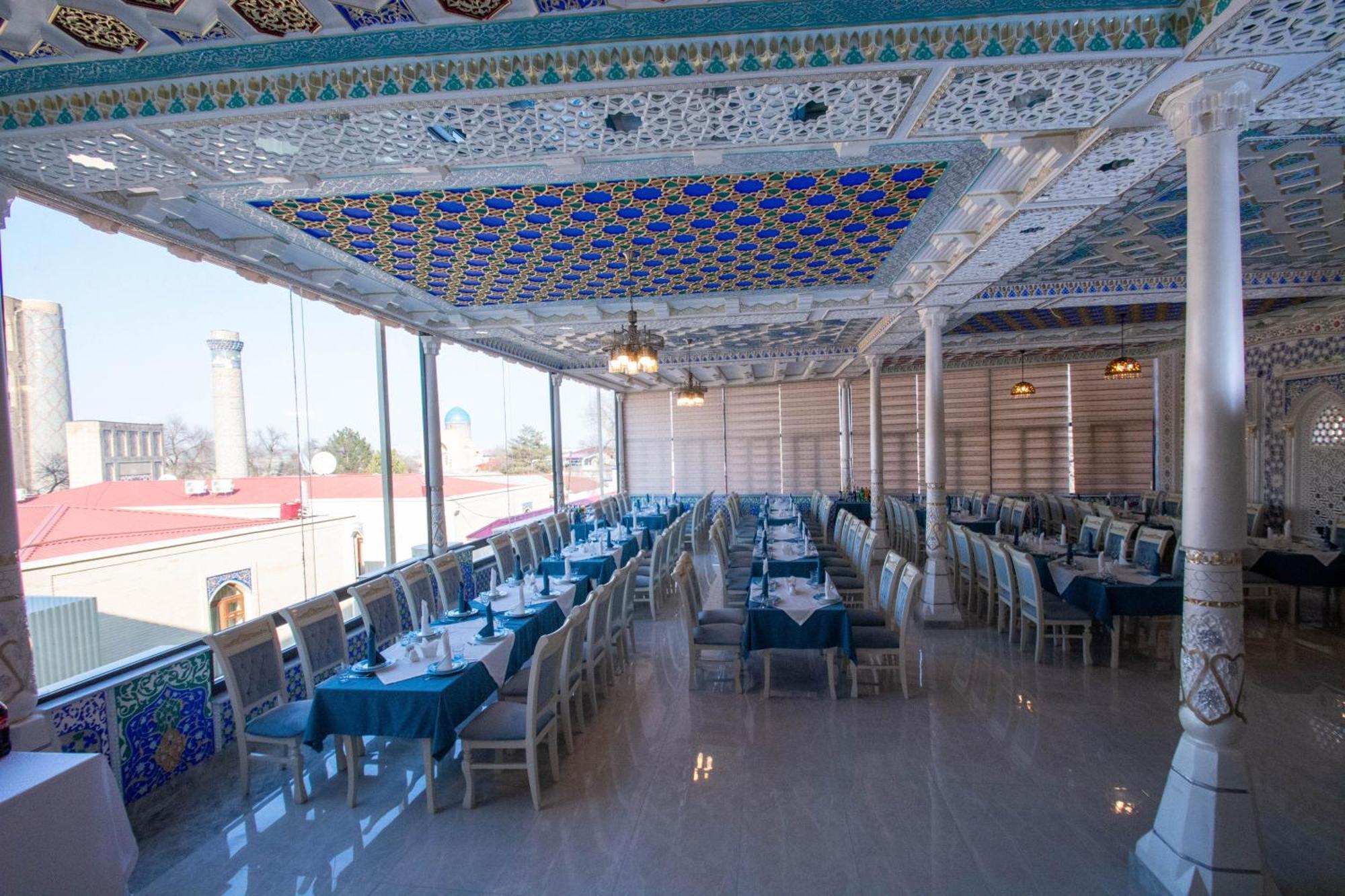 Bibikhanum Hotel Samarkand Bagian luar foto